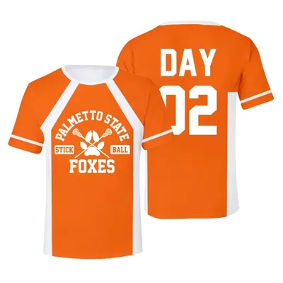 Foxhole Court Palmetto State Foxes ice hockey jersey cosplay Wilds Minyard 3D men's/women's short
