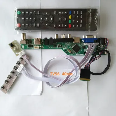 kit for N173FGE-L23 1600X900 Controller driver board LCD LED TV AV 17.3" VGA remote 40pin LVDS Panel