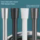 Nuovo 1.5/2/3m PVC Palmare Soffione doccia Tubo flessibile Anti avvolgimento a prova di esplosione Tubo dell'acqua Rubinetto del bagno Tubo di prolunga