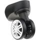 Swivel Spinner Caster,Swivel Wheels Replacement,1 Pair A09 Swivel Dual Roller Wheels Suitcase Luggage Replacement Casters for Travelling Bag casters