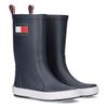 Gummistiefel TOMMY HILFIGER, Kinder, Gr. 30, blau, Gummi, modisch, Schuhe, Regenstiefel, Matschstiefel mit Logo
