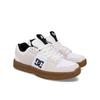 Sneaker DC SHOES "Lynx Zero", Gr. 10,5(44), grau, navy, 50.51% Leder, 39.8% Synthetikmaterial, 9.69% Polyester, Schuhe