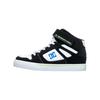 Sneaker DC SHOES "Pure High-Top EV", Kinder, Gr. 12,5(30), schwarz, weiß, grün, Obermaterial: Leder / Futter: Textil / Außensohle: Gummi, Schuhe