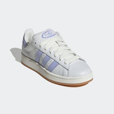 Sneaker ADIDAS ORIGINALS "CAMPUS 00S", Gr. 38,5, crystal weiß, core weiß, violet tone, Leder, Synthetik, sportlich, Schuhe Image