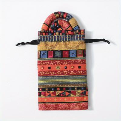 TEMU 1set Hair Wire Tie Boho Style Hair Rope Ponytail Holder Hair Accessories Dreadlock Accessory For Women Curly Thick Hair Image