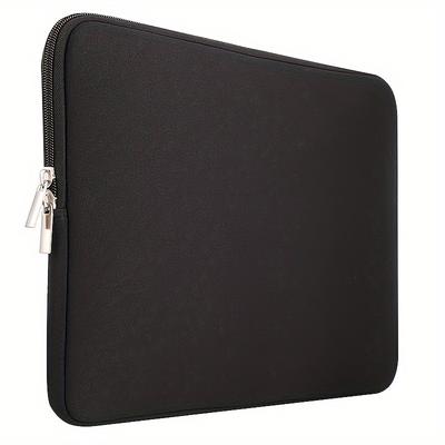 "TEMU Shockproof Laptop Sleeve Case 13.3-15.6"" - Anti-scratch, Soft Padded Interior For Business & Casual - Polyester Tote Bag For Men, Ideal Gift"