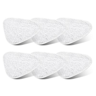 TEMU Set Of 6 Cleaning Tool Replacement Cloths, Suitable For Replacing Mop Cloths, And Well-fitting, Suitable For Washing Machines Image