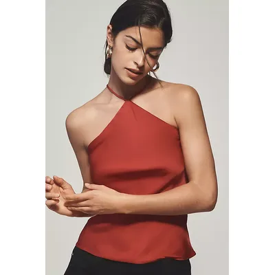 By Anthropologie Strappy Halter Blouse