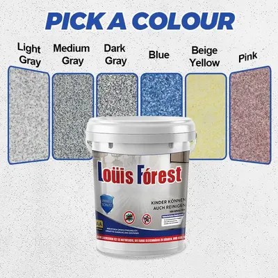 High-Gloss Marble Effect Epoxy Floor Coating 500G Indoor Outdoor Pure Natura Anti Slip Floor Paint （Theoretical dosage:1kg/5-6㎡）