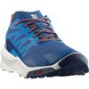 Wanderschuh SALOMON "PATROL J", Gr. 32, dunkelblau, french blau, weiß, Textil, Synthetik, sportlich, Schuhe, wasserdicht