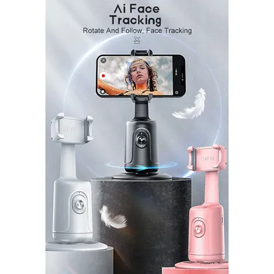 360-degree Follow-up Gimbal Stabilizer Smart Ai Face Recognition Mobile Phone Selfie Stick Tracking