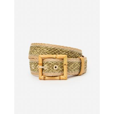 J.McLaughlin Women's Sandie Belt Natural, Size XS | Raffia