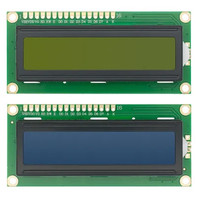 20pcs LCD1602 LCD monitor 16x2 Character LCD Display Module HD44780 Controller Blue/Yellow Green
