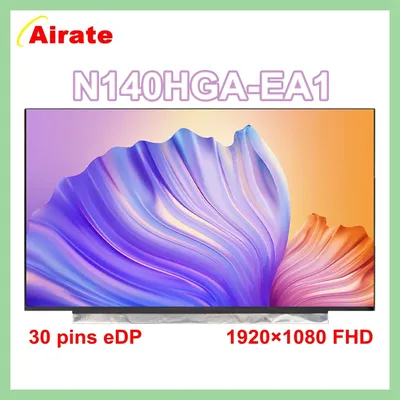 14.0 Inch Slim LED Matrix N140HGA-EA1 REV C3 laptop lcd screen panel 1920*1080 FHD TN