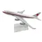 1/400 Aircraft Japanese Air Force One Boeing 747 16cm modello di aereo in lega giocattoli bambini