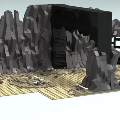 Beliebte Star Filme Modell Moc Gebäude Ziegel Rancor Pit Technologie Modulare Blöcke Geschenke Image