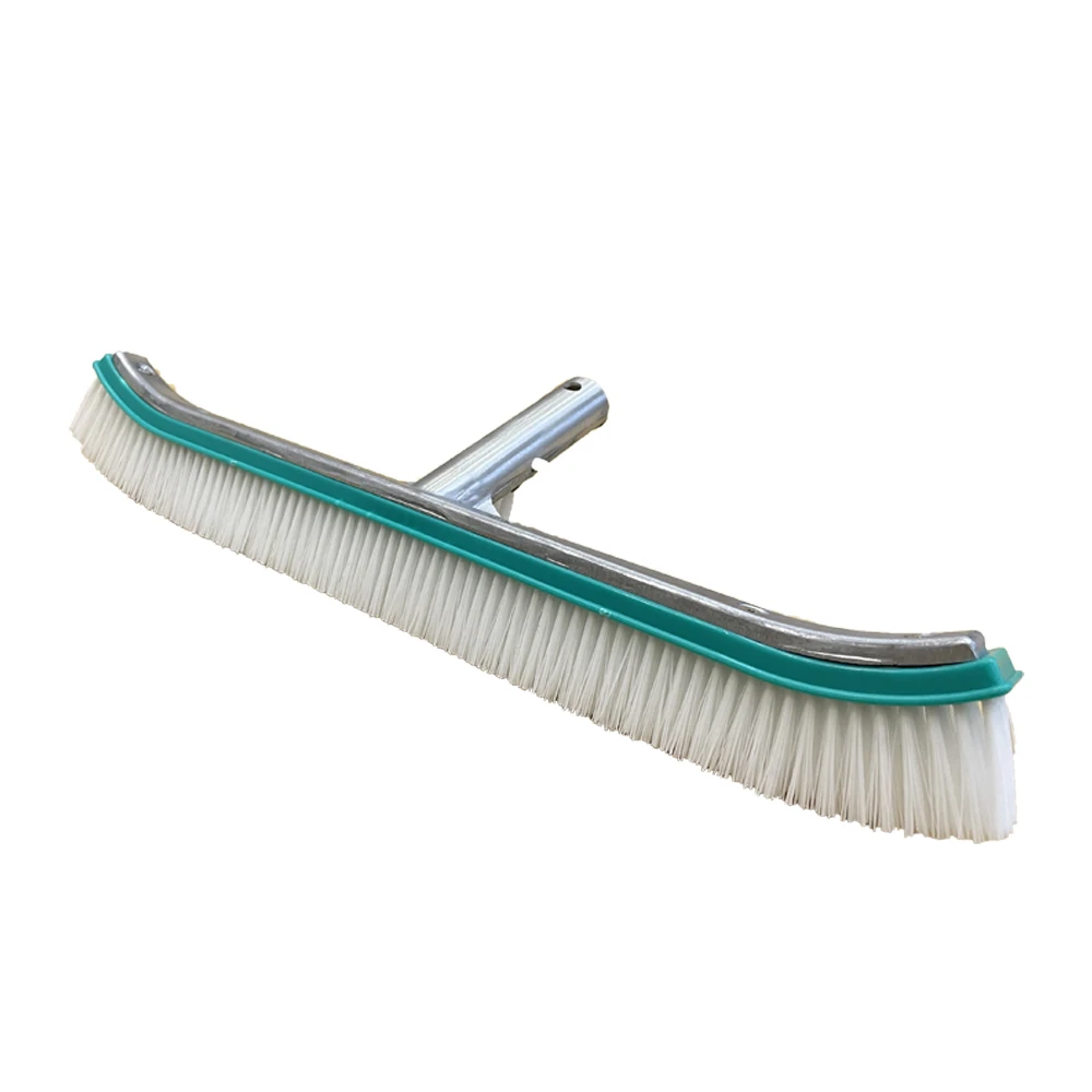 18-Zoll-Schwimmbadbürste, robuste Schwimmbad-Reinigungsbürste, Wand-Poolbürste für Wand, Fliesen, Böden