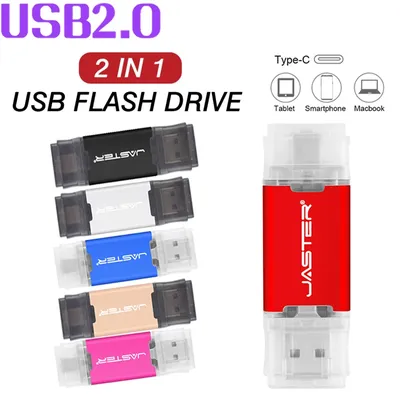 Hochwertige USB-Flash-Laufwerke 128 GB 64 GB Pen-Laufwerk mit echter Kapazität Pendrive 8 GB Typ-C 2 Image