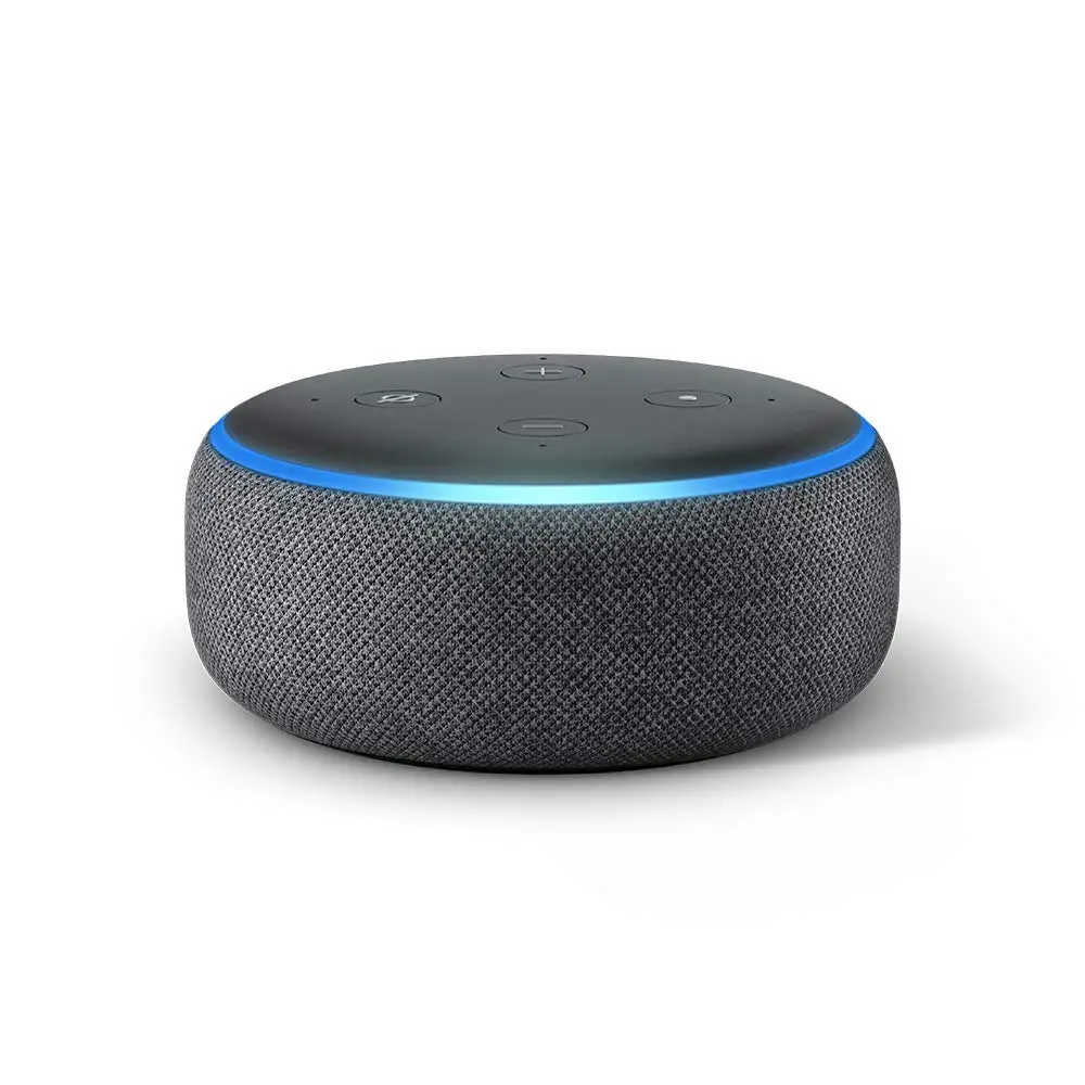 Dot 3nd Smart Speaker Home Sprachassistent der dritten Generation Google Smart mit Alexa-Sprachansagen Image