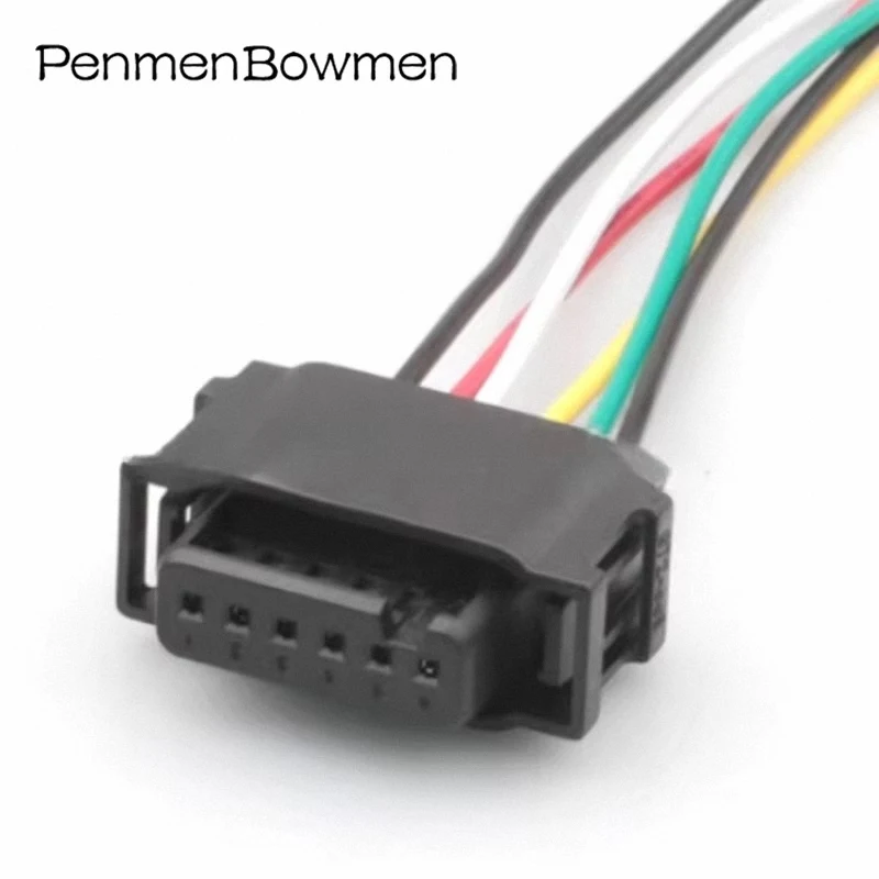 1 Set 6-Pin 872-665-001 Auto-Radar Rückfahrradar Toter-Winkel-Modul Elektrische Kabelverbinder Kabelbaum-Stecker Image