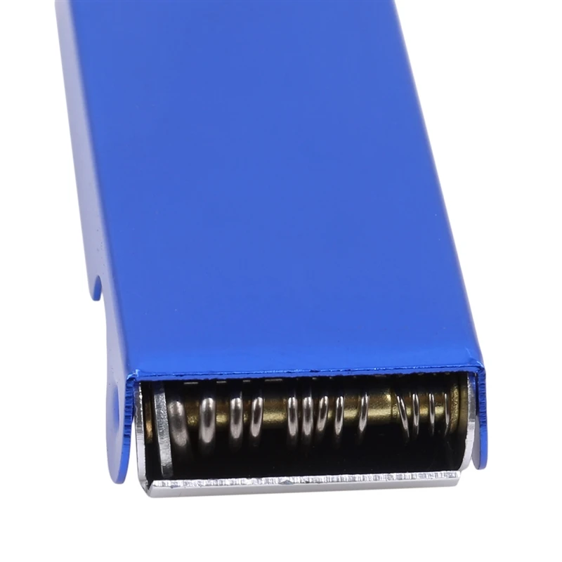 Gitarre Kissen Nut Schleiffeile Blau und Silber Mini Edelstahl Gitarre Gadget Zubehör Image