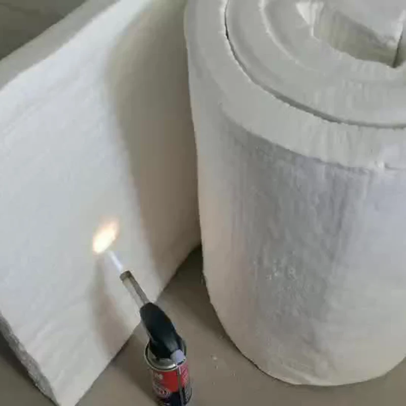 10~50 mm dick 1650 ℃ Kesselisolierung, Aluminium-Silikat-Nadel, Keramikfaser-Isolierung, feuerfestes Baumwoll-Zirkonium mit Image