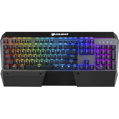 COUGAR Gaming-Tastatur "ULTIMUS RGB Mechanisch", schwarz, B:44,5cm H:4cm T:18cm, Tastaturen, CHERRY RGB MX-Tasten