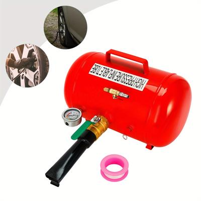 TEMU 5.28 Gallon Portable With Pressure Gauge, High Capacity 1 Mpa, Durable Iron Construction, Ideal For Car Tires, Auto Repair, And Outdoor Use, Namasyo Image