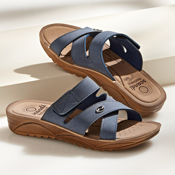 Pantolette ""Else"" blau