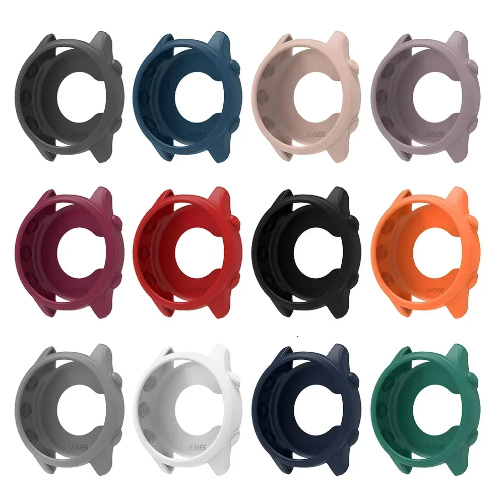 Weiche Silikon-Schutzhülle für Garmin Forerunner 255 265, Schutzschale, Rahmen, Stoßstangenabdeckung Image