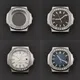 NH35 Case 43mm case nh35 dial Stainless Steel Case sapphire glass with Diamonds Luminous Dial forNH35 Movement Watch Accessories