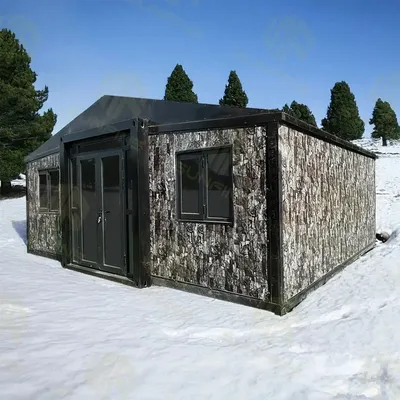 Expandable Container House 2 3 4 Bedrooms Garden Rooms Prefabricated Prefab Mobile Tiny Home 20ft