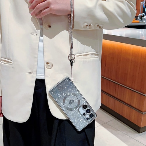 Handy Hülle Handyhüllen Für Samsung Galaxy S26 Ultra Plus S25 S24 S23 S24 FE S22 S21 Ultra Plus Rückseite Mit Ständer Magnetisch Unterstützt kabelloses Laden Retro TPU Beschichtung Image