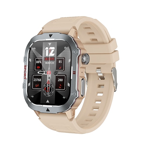 696 C40PRO Smart Watch 2,19 Bluetooth Fitness Tracker Schlaf- Anruf Erinnerungen iOS Android Kompatibel IPX0 wasserdicht 50mm Gehäuse Image