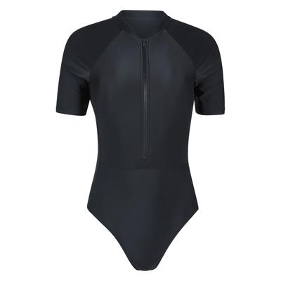 Mountain Warehouse - "Surfer" Badeanzug für Damen kurzärmlig (Schwarz) Image