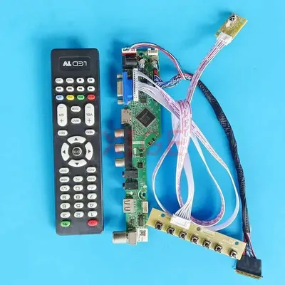 Driver Controller Board For N133B6-L01 N133BGE-L31/LA1 13.3" 40Pin LVDS 1366x768 Analog TV