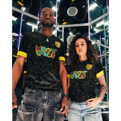 2025 New Mexico Football Shirt Mexican Men's Fashion Printed Jersey Loose Quick Drying Breathable