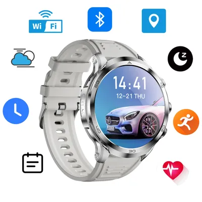 H19 smartwatch 4G LTE full network Android smartwatch 32GB+256GB 900W rotating camera GPS WIFI