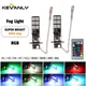 2 pz h11 led rgb 5050 chip h1 led rgb h3 led rgb h7 led lampadina per auto lampeggiante h8 Led fendinebbia 9005 hb3 led hb4 9006 fendinebbia per auto