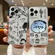 Custodia per telefono di lusso Travis Scott Cactus Jack per IPhone 16 15 14 13 12 11 Mini Pro Max X XR XSMax 7 8 Plus Cover morbida in TPU trasparente