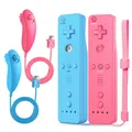 Controller Wii per Nintendo Wii, telecomando Wii con custodia in silicone e cinturino compatibile con Nintendo Wii/Wii U/Wii Mini con Motion