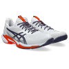 Tennisschuh ASICS "SOLUTION SPEED FF 3", Gr. 41,5, weiß, grauish lila, Textil, Synthetik, sportlich, Schuhe