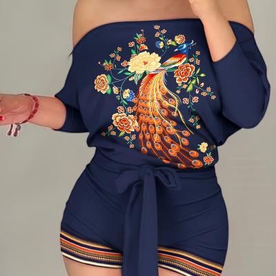 TEMU Directional One-shoulder Strap Body Short Image