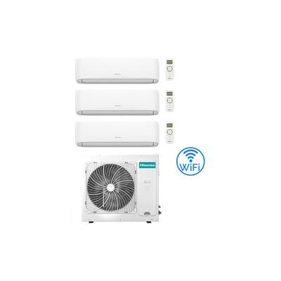 Hisense - Hi Comfort Wifi R32 Trial Split Inverter-Klimaanlage 9000 + 9000 + 12000 btu mit eu.