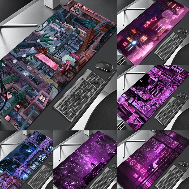 Schillerndes Mauspad, personalisiertes Kunstspiel, Mauspad, Hausmuster, Laptop, Schreibtischunterlage, Dekoration, Esports, Tischspiele, Zubehör, Geschenk Image