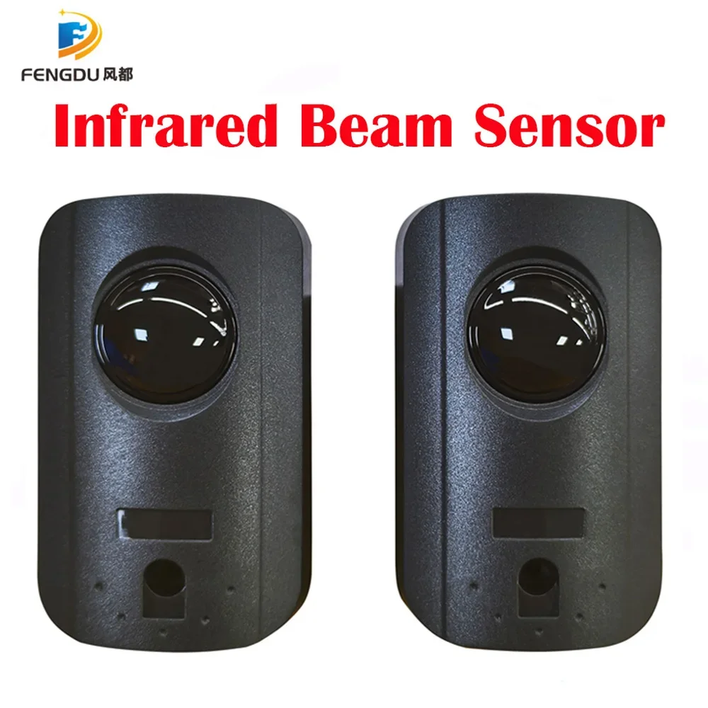 Wasserdichter photoelektrischer Infrarot-Sensor mit Einzel-Infrarotstrahl, Barriere-Detektor, Fotozelle, Infrarot-Sensor, Tor- und Türöffner Image