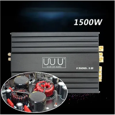 Fahrzeuge-Audio-Modifikation, 12 V Klasse D Mono-Kanal MP1500 W, Auto-Leistungsverstärker, Pushing Image