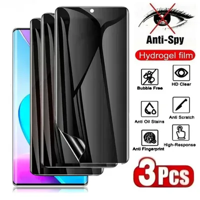 3Pcs Anti-Spy Hydrogel Film Für Honor Magie 7 Lite 6 5 7 Pro Volle Abdeckung Screen Protectors für Honor 300 200 100 Pro 90 Weiche Film