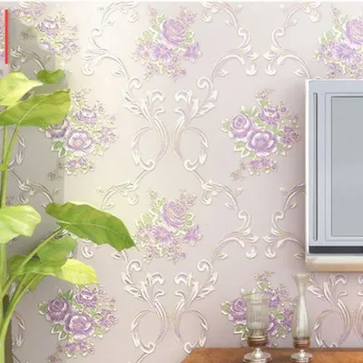Moderne minimalist ische schlichte selbst klebende Vlies-Tapete für Schlafzimmer, Wohnzimmer, High-End-Hintergrund-Wandt apete Image