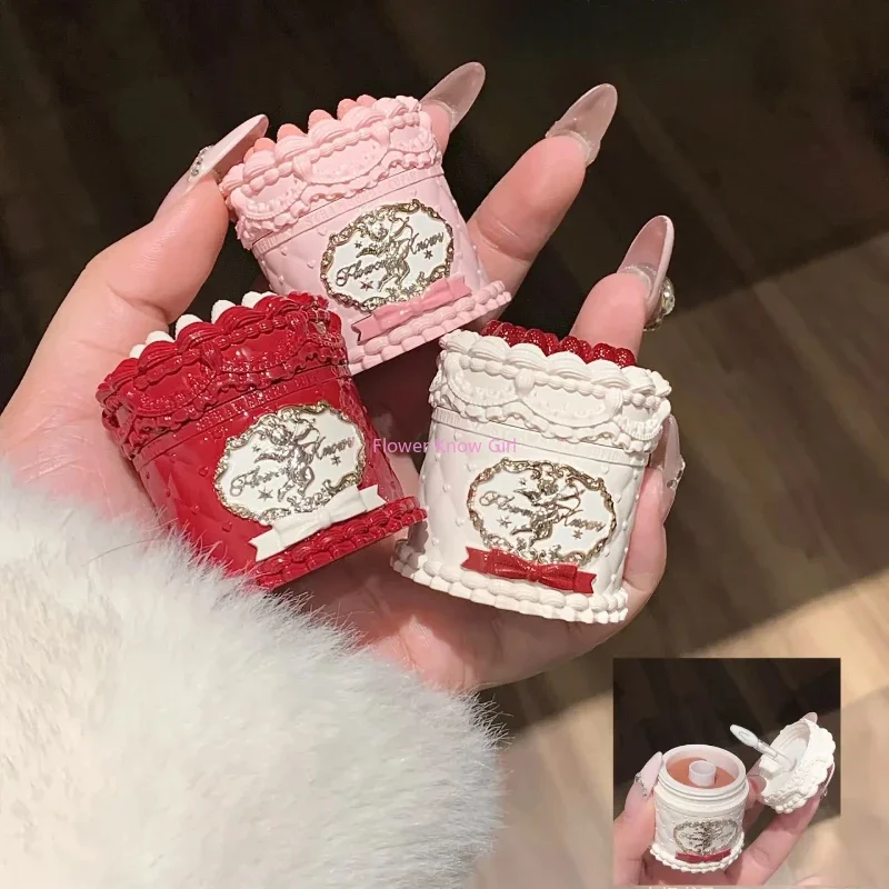 Flower Knows Strawberry Cupid Cake Lip Mud Mist Matte Velvet Lip Cream Lip Makeup 5 ml Image